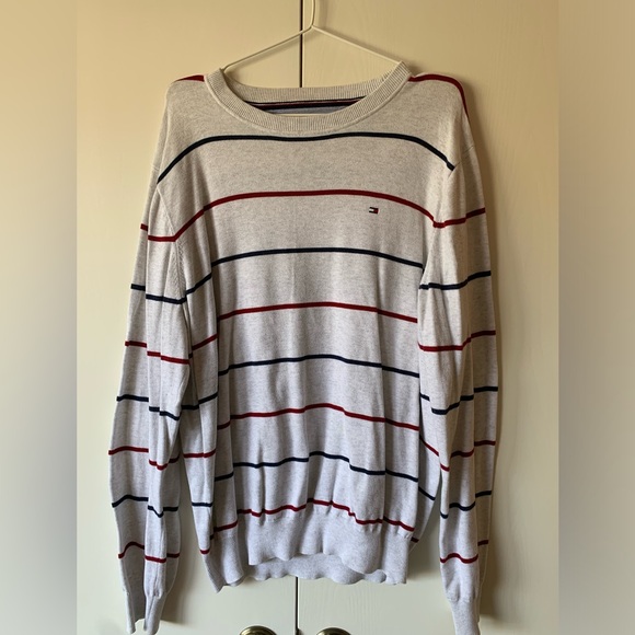 Oversized, soft Tommy Hilfiger Pima Cotton Sweater - Picture 1 of 6